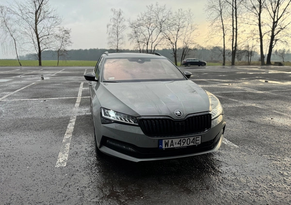 Skoda Superb cena 102500 przebieg: 187000, rok produkcji 2020 z Żory małe 781
